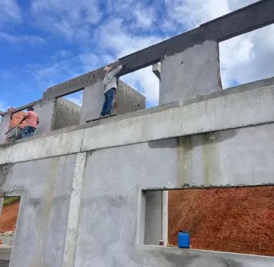  Obra de construção da nova sede (extensão) da Secretaria Municipal de Obras - Balneário Piçarras