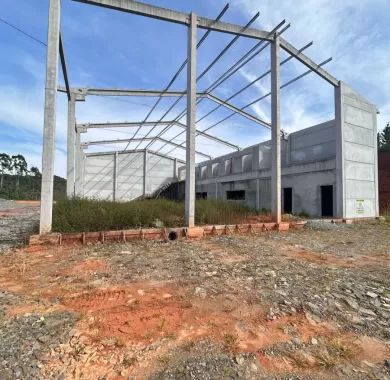  Obra de construção da nova sede (extensão) da Secretaria Municipal de Obras - Balneário Piçarras