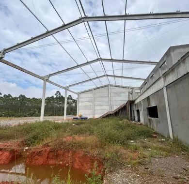  Obra de construção da nova sede (extensão) da Secretaria Municipal de Obras - Balneário Piçarras