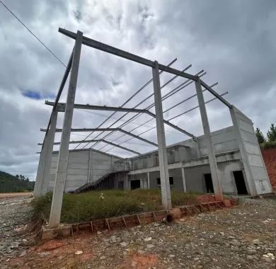  Obra de construção da nova sede (extensão) da Secretaria Municipal de Obras - Balneário Piçarras