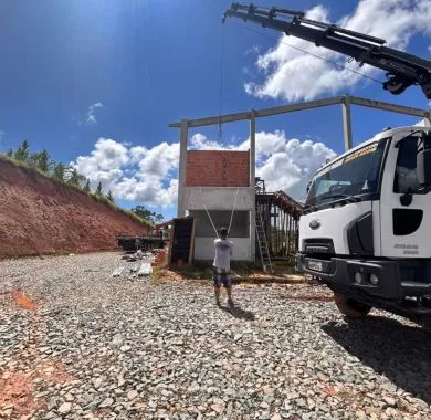  Obra de construção da nova sede (extensão) da Secretaria Municipal de Obras - Balneário Piçarras
