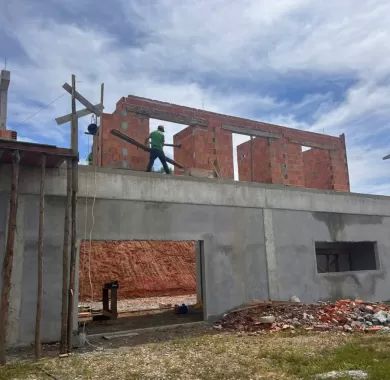  Obra de construção da nova sede (extensão) da Secretaria Municipal de Obras - Balneário Piçarras