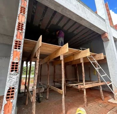  Obra de construção da nova sede (extensão) da Secretaria Municipal de Obras - Balneário Piçarras
