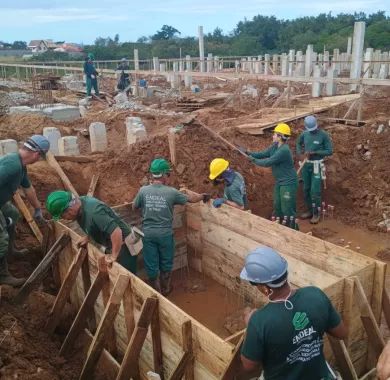 Execução da Obra do Hospital Regional da Palhoça/SC