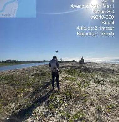 Obra de Fixação da Barra e Dragagem do Rio Saí-Mirim em Itapoá - SC