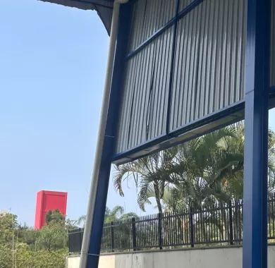 Obra de Construção do Galpão de Apoio ao Pescador - Balneário Piçarras/SC