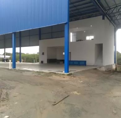 Obra de Construção do Galpão de Apoio ao Pescador - Balneário Piçarras/SC