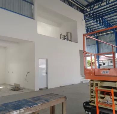 Obra de Construção do Galpão de Apoio ao Pescador - Balneário Piçarras/SC