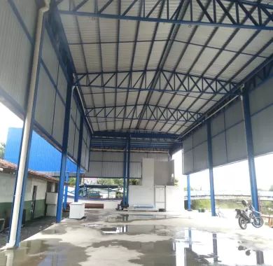 Obra de Construção do Galpão de Apoio ao Pescador - Balneário Piçarras/SC