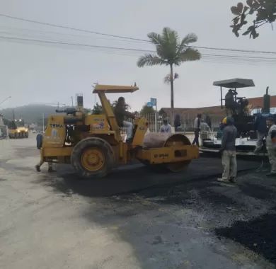 Obra de pavimentação asfáltica, drenagem pluvial e sinalização viária das Ruas Vereador João Figueiredo, Victor Molin e Presidente Geisel - Balneário Piçarras