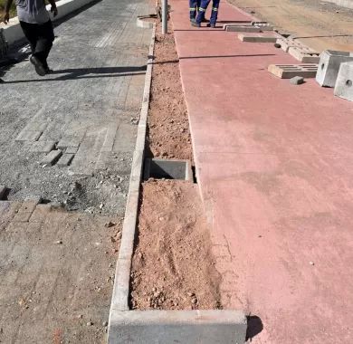 Obra de urbanização da Av. José Temístocles de Macedo (Orla Norte) de Balneário Piçarras/SC