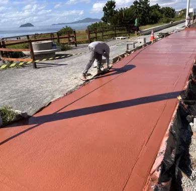 Obra de urbanização da Av. José Temístocles de Macedo (Orla Norte) de Balneário Piçarras/SC