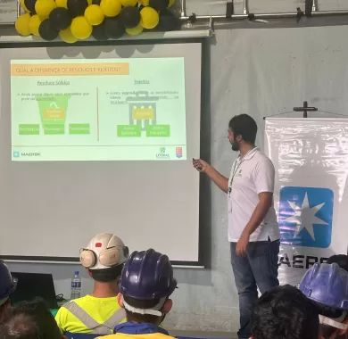 Palestra da Litoral Engenharia na Semana do Meio Ambiente da Maersk aborda gestão de resíduos sólidos - 06/2025