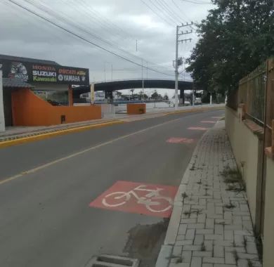 Pavimentação da Rua Ludgero Caetano Vieira e Rua Laguna - Bairro Nossa Senhora da Paz - Balneário Piçarras