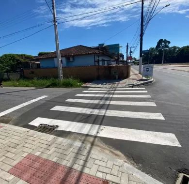 Pavimentação da Rua Ludgero Caetano Vieira e Rua Laguna - Bairro Nossa Senhora da Paz - Balneário Piçarras