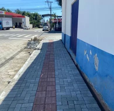 Pavimentação da Rua 5000 - Trecho entre as Ruas Maria Pinto e Manoel Ferreira - Bairro Nossa Senhora da Paz - Balneário Piçarras