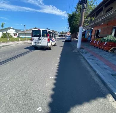 Pavimentação da Rua 5000 - Trecho entre as Ruas Maria Pinto e Manoel Ferreira - Bairro Nossa Senhora da Paz - Balneário Piçarras