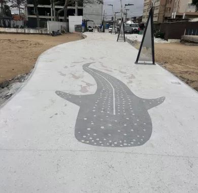 Urbanização e iluminação pública dos molhes Norte, Balneário Piçarras - SC