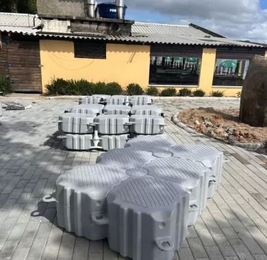 Urbanização e iluminação pública dos molhes Norte, Balneário Piçarras - SC